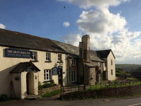 Motorradfahrerfreundliches Blue Ball Inn in Lynton